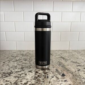 Yeti Matte Black Stainless Steel Bottle